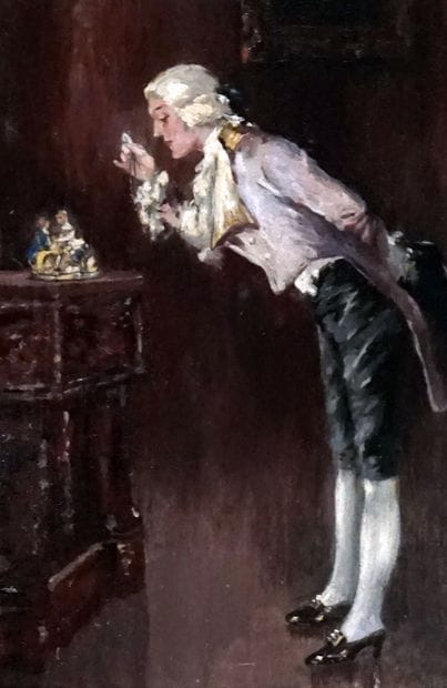PAULET, J. (active 19th c.)

The porcelain...