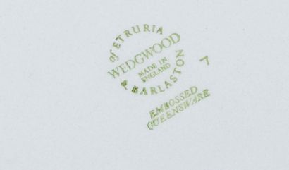 Important WEDGWOOD Queens Ware of Etruria...