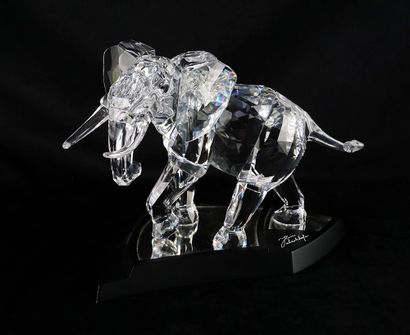 Important SWAROVSKI cut crystal figurine...