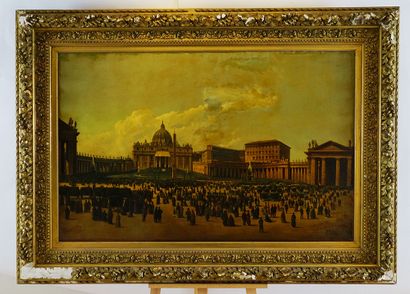 RICCI, Arturo (1854-1919)

Saint-Peter Square...