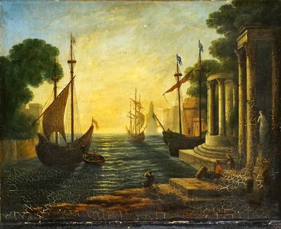 Attributed to LE LORRAIN, Claude (Claude...