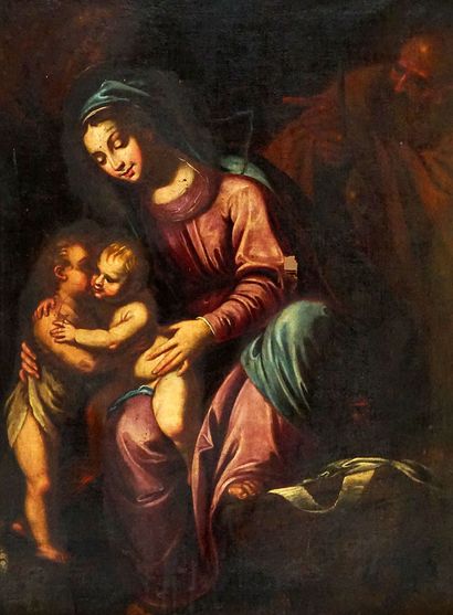 ÉCOLE EUROPÉENNE XVIIIe

Holy family and...