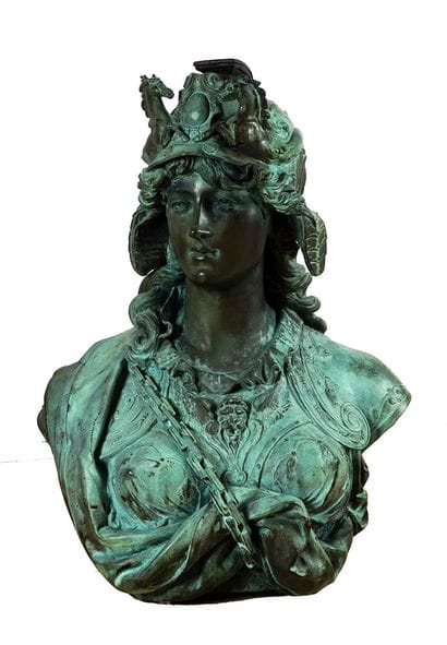 EUROPEAN SCHOOL 19THC.

Athena, godess of...
