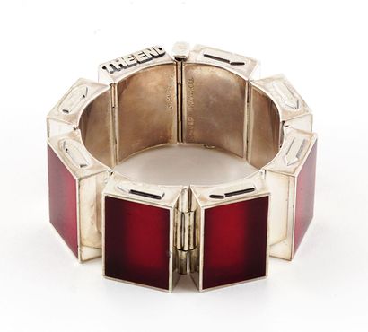 SCHLUEP, WALTER (1931-2016)

Silver bracelet...
