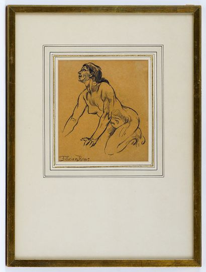 ROPS, Félicien (1833-1898)

Untitled - Nude

Charcoal...
