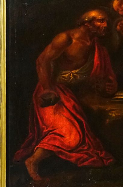 EUROPEAN SCHOOL 18TH C.

St.Jerome

Oil on...