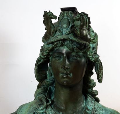 EUROPEAN SCHOOL 19THC.

Athena, godess of...