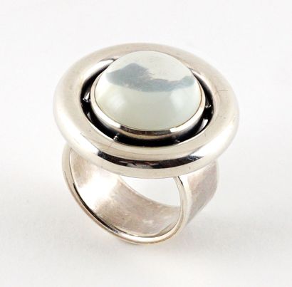SCHLUEP, WALTER (1931-2016)

Silver ring...