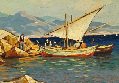 VIDAL, Gustave (1895-1966)

Fisching in the...