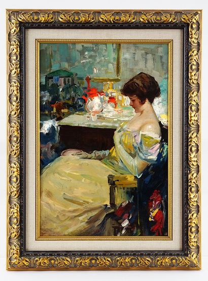 EUROPEAN SCHOOL, EARLY 20TH C.

Young lady

Oil...