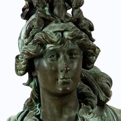 EUROPEAN SCHOOL 19THC.

Athena, godess of...