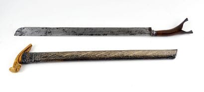 Malay half-saber called 