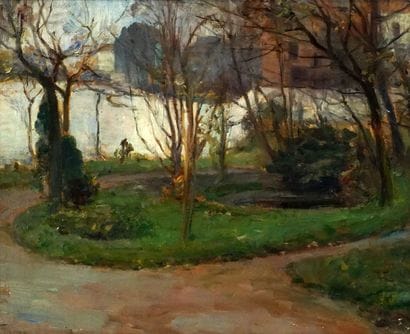 RICHIR, Herman Jean Joseph (1866-1942)

Park

Oil...