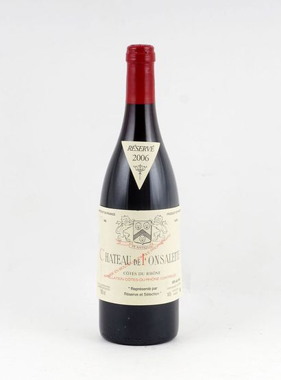 Château de Fonsalette Réservé 2006

Côtes...