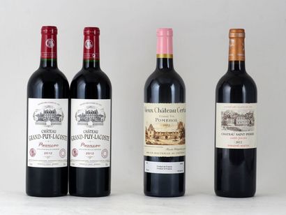 Sélection de Vins de Bordeaux - 4 boutei...