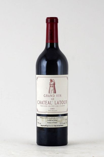 Château Latour 2003

Pauillac Appellation...