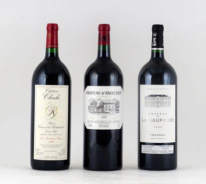 Château Clarke 1999, Château d'Angludet 2005...