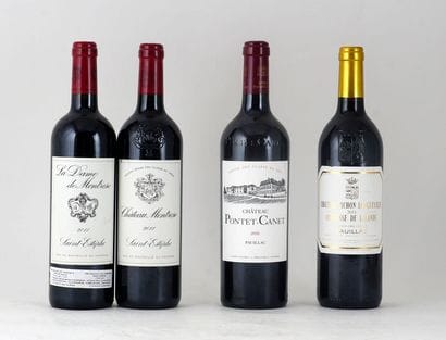 Sélection de Vins de Bordeaux - 4 boutei...