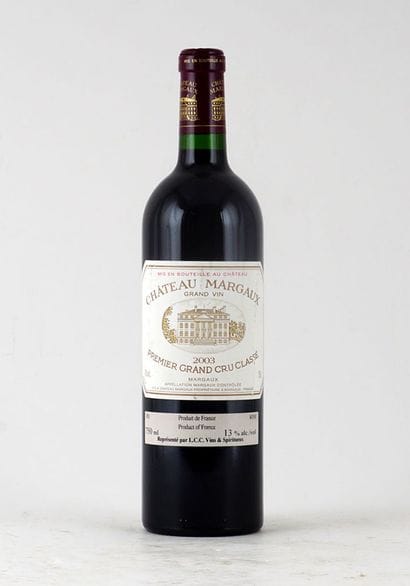 Château Margaux 2003

Margaux Appellation...