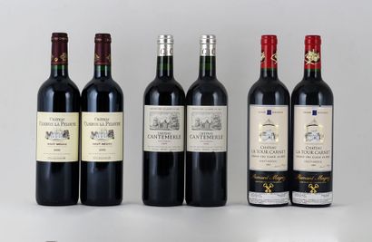 Château Cambon la Pelouse 2005, Château Cantemerle...