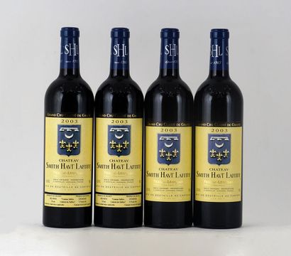 Château Smith Haut-Lafitte 2003 - 4 bout...