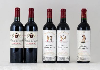 Château Bonalgue 2000, Château Clerc Milon...