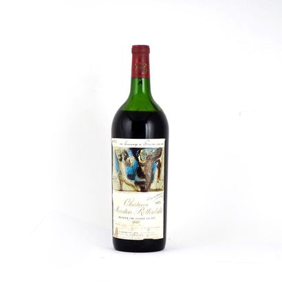 Château Mouton Rosthchild 1973 - 1 boute...
