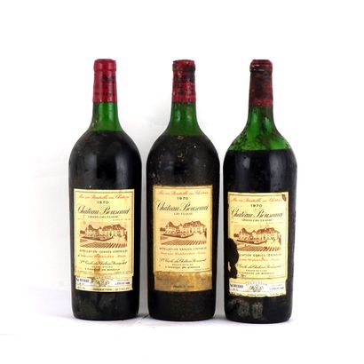 Château Bouscaut 1970 - 3 magnums