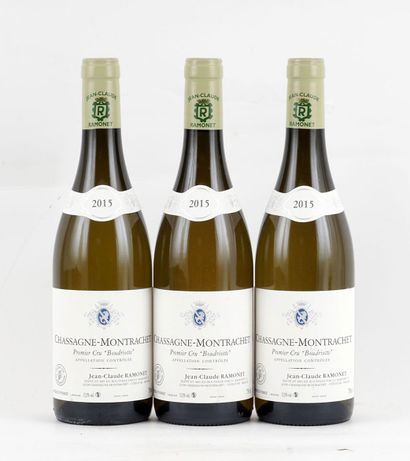Chassagne-Montrachet 1er Cru Boudriotte 2015,...