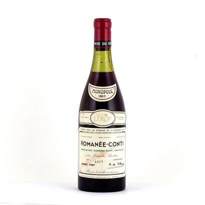 Romanée-Conti 1967, DRC - 1 bouteille