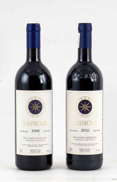 Sassicaia 1998 2006 - 2 bouteilles