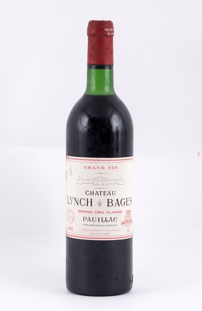 Château Lynch Bages 1983 - 1 bouteille
