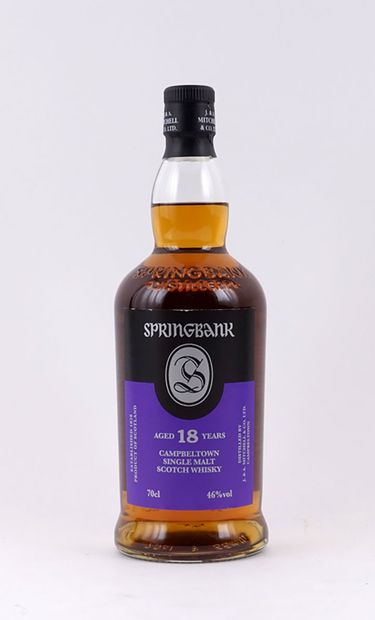 Springbank 18 Year Old Single Malt Scotch...