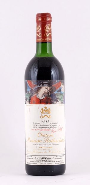 Château Mouton Rothschild 1985
Pauillac Appellation...