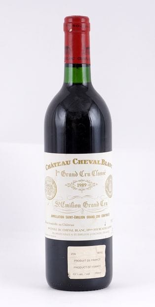 Château Cheval Blanc 1989 - 1 bouteille