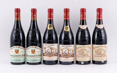 Sélection de Châteauneuf-du-Pape - 6 bou...