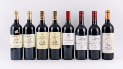 Sélection de Vins de Bordeaux - 8 boutei...