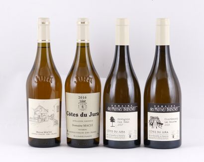 Sélection de Côtes du Jura - 4 bouteille...