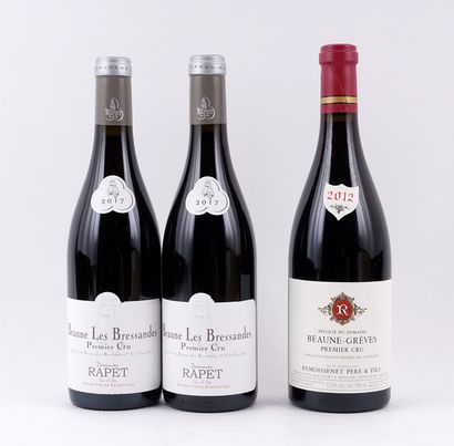 Sélection de Vins de Beaune 1er Cru - 3 ...