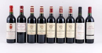 Sélection de Vins de Saint-Émilion - 9 b...