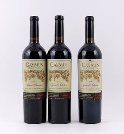 Caymus Special Selection 2004 2017 - 3 b...
