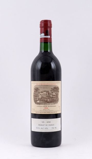Château Lafite Rothschild 1988
Pauillac Appellation...