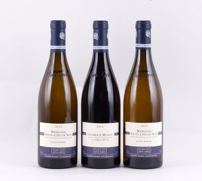 Sélection de Vins d'Anne Gros - 3 boutei...