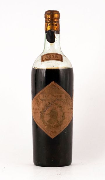 Château d'Yquem 1878
Rolland House New York
Sauternes...