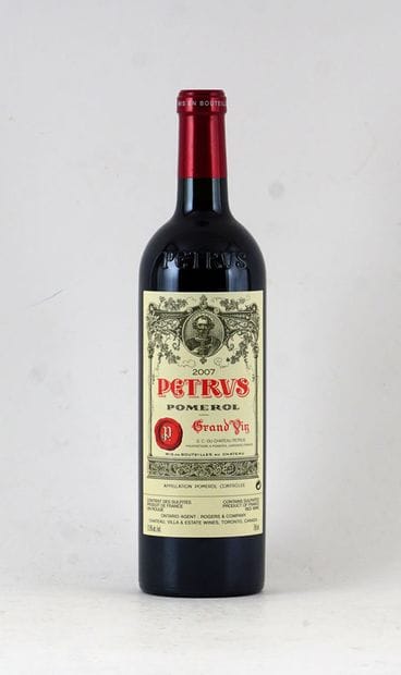 Pétrus 2007
Pomerol Appellation Contrôlée
Niveau...