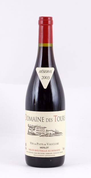 Domaine des Tours Réserve 2003 - 1 boute...