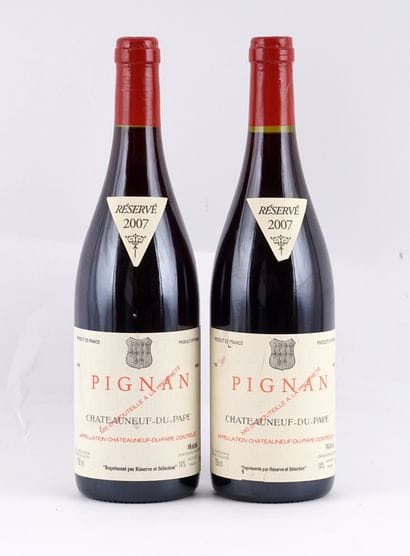 Pignan Réservé 2007 - 2 bouteilles