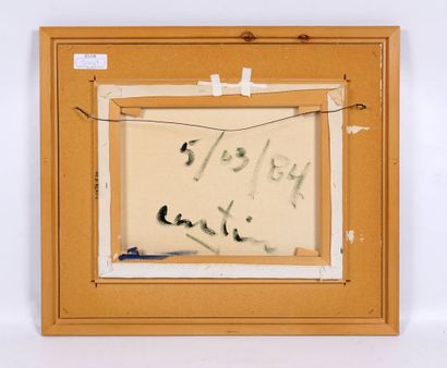 CANTIN, Roger (1930-2018)
Nature morte
Huile...