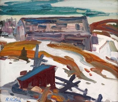 RICHARD, René Jean (1895-1982)
Grange en...
