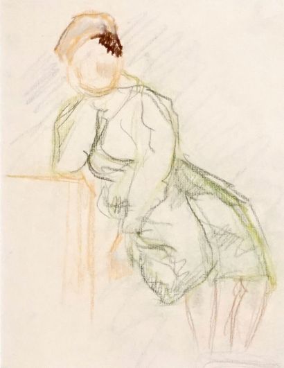 BORDUAS, Paul Émile (1905-1960)
Étude de...